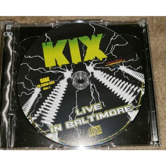 KIX cd/dvd LIVE IN BALTIMORE oop frontiers import funny money steve whiteman - Picture 6 of 9